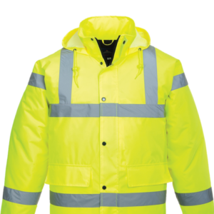 Hi Vis 2-in-1 Police Waterproof Breathable Jacket