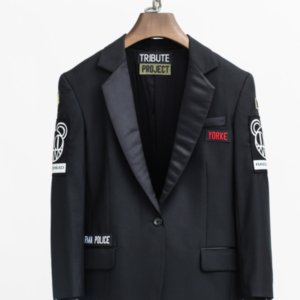 Security Guard 4 Pockets Lined Jacket Coat