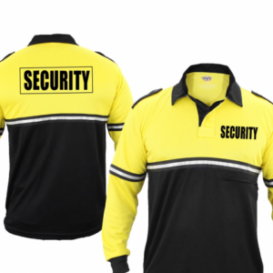Security Guard Two Tone Polo Shirt